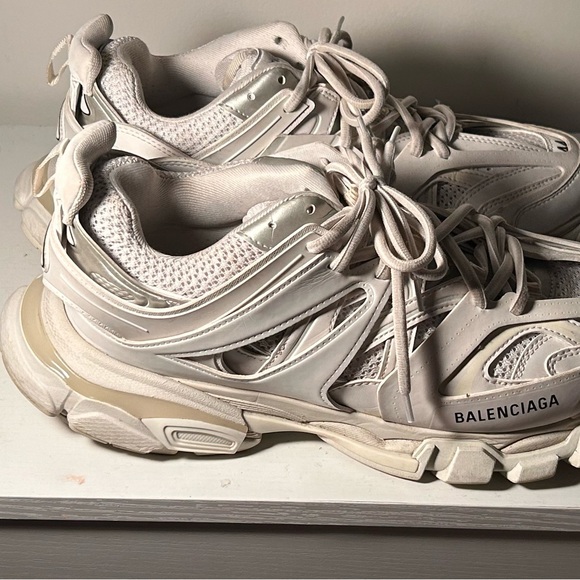 White /off white Balenciaga track runners brand new main image 5